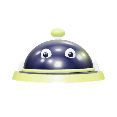 International Clinics Assistant, a desk-bell mascot